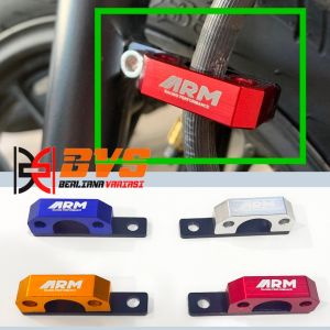 ARM breket selang rem bracket selang rem depan belakang klem selang rem original arm
