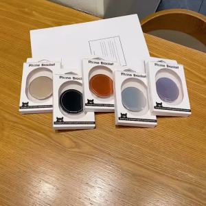 Mirror Makeup Round Magnetic Holder Grip Tok Griptok Phone Stand Holder Support For iPhone 17 Pro Max Samsung S26 Ultra With Box