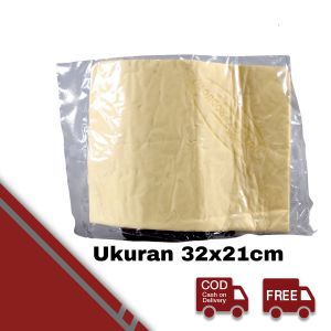 Kain Lap Serat Sintetis Daya Serap Tinggi Plas Chamois 32x21cm