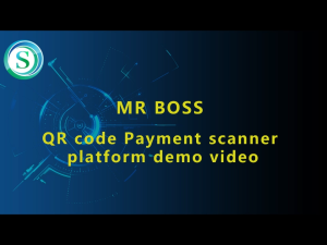 1D 2D QR code Barcode Scanner Omnidirectional Hands-Free Bluetooth for POS Shop Store Payment paynow