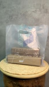 (50 lembar) Plastik Box Brownies / Kantong Plastik Brownies / Plastik Bolu Susu Lembang