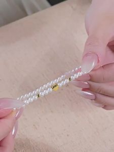 Xiaomi Pearl Necklace and Bracelet Set 3-4mm Near Round