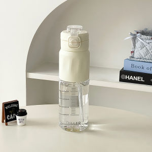 Aesthetic Tritan Straw Cup Heat Resistant
