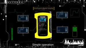 Charger Aki Intelligent Automatic Mobil Motor 12V 6A Mobil Dan Motor Dengan LCD Indikator Smart Intelligent Chip Pulse Repair BY Smart Intelligent Automatic Standar Eropa Pengisi Baterai Asam Timbal Basah Kering Portable Digital Pulse Repair