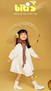 Giày búp bê Bitis bé gái (size 24-27)