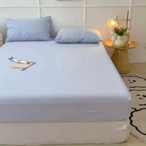 Abraca Dabra 880TC Premium Japanese Skin-friendly Wash Cotton Bed Sheet Queen Size /King /Single Fitted Bedsheet Fit 10inch Height