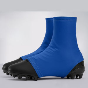 1Pair Football Cleat Covers Sports Sock Covers Anti-slip Anti-detachment Stretchable Breathable for Baseball Softball Football