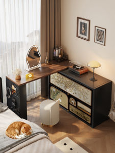 MEISD | Retro Steel Makeup Vanity