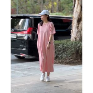 Vied by Mel A-Line Maxi Dress with Pockets