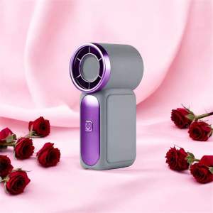 Quạt Cầm Tay Mini S1 Tốc Độ Cao Làm Mát Nhanh - Quạt Mini Nhỏ Gọn 5 Mức Gió Pin 1800mAh Tặng Kèm Dây Đeo