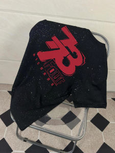 Áo Thun Cotton Tay Ngắn in Hình Thời Trang Mỹ Cho Nam Mùa Hè Rộng Rãi Cổ Tròn Phong Cách Hip Hop Áo Thun Thường Ngày