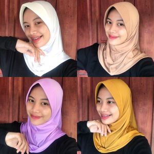 Hijab sport /hijab jersey /bergo jersey/jilbab instan tidak menutup dada