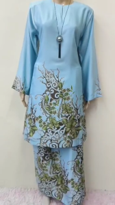 Baju Kurung Pahang Batik ODYSSEIA SetaPura #KPB25082 BBStml