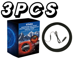 Comfortable 12V Heated Steering Wheel Cover Winter Anti-slip Car Heating Hand Warmer Warm Steering Wheel Heater Car Accessories