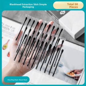 MONLEYTA | Sterile Pimple Needle Blackhead Removal Tool Non-Disposable Comedone Scraper鼻头去黑头神器双头多功能棉棒组合