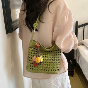 TANGKOU | Cut-out Versatile Large-capacity Tote Shoulder Crossbody Bag