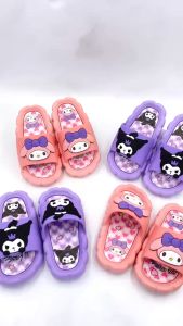 Age 3-10Yrs Girl Kuromi Sandals Slipper Size 24-37 Sandal Selipar Budak Perempuan By Shoe Factory Malaysia