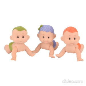 Búp Bê Nhựa mềm 9 cm cháu bé Tập Bò mắt chất thủy tinh Style Yogurtinis 3.5 inch Doll (Hàng tồn kho ngẫu nhiên) PVN1287