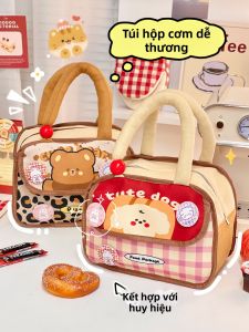 Insulated Lunch Bag Thick Foil Handle Lunch Bag