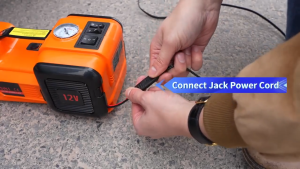 【COD】12V 10T Car Floor Jack4 In 1 Electric Hydraulic Jack with Inflator Pump Wrench Led Light