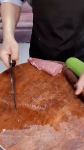 Pisau Koki Super Tajam JAPANESE SUPER KNIFE Stainless Steel Pisau Ikan Knife Fish