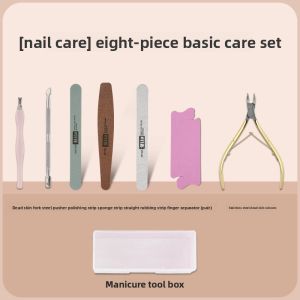 MONLEYTA | Manicure Tool Kit Professional Nail Salon Dead Skin Removal Nail Care Full Set Manicure Tools For Home Use Nail Care Set