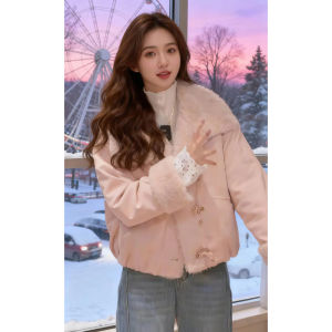 Shalldoer | Thickened Sheepskin Lapel Winter Coat