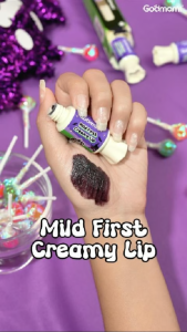 [Halloween] Godmami ลิปฮาโลวีนสำหรับเด็ก ลิปแมตต์เนื้อครีมนุ่ม ติดทน อ่อนโยน ไม่ทำให้ปากแห้ง