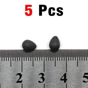 Topranc 5Pcs/10Pcs Tungsten Fishing Shot-on the Hook Beads 0.4g Downforce Hook Beads for Carp Fishing Accessories