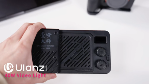 Ulanzi P40 40W Bi-Color / RGB Portable Camera Video LED Fill Light with Cooling Fan