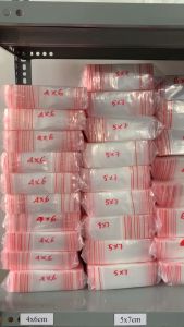 Túi Zip Đựng Thực Phẩm/ Đồ Sơ Sinh/ Quần Áo/ Điện Thoại 1KG - Túi Zip Đỏ ĐỦ SIZE Nhỏ Mini/ Lớn - PAKICO