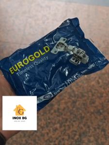 Bản lề bật có giảm chấn đóng êm cho tủ bếp và tủ quần áo Eurogold
