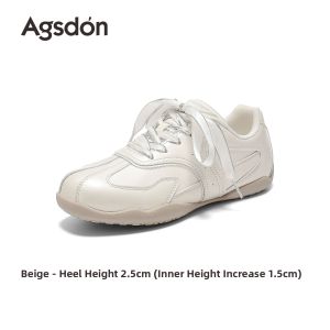 Agsdon | Summer Lightweight Soft-Sole Height-Increasing Women Derby Shoes