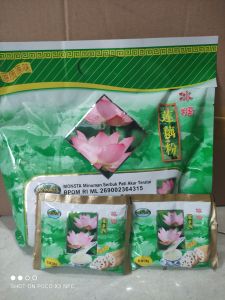 Monsta Minuman Serbuk Bubuk Tepung Pati Akar Teratai Instan Sachet 30gr