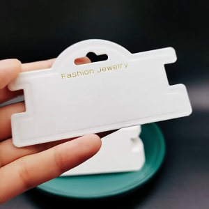 100pcs Fashion Exquisite Jewelry Display Cards for Earrings Bracelets Retail Price Tag Use