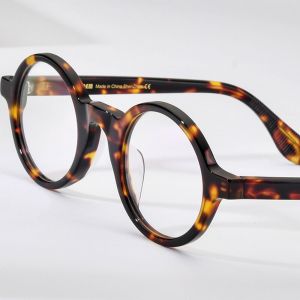 HEPIDEM แว่นตากรอบแว่นทรงกลมดีไซน์กรอบแว่นตาแอซิเตตสำหรับผู้หญิง Zolman แว่นสายตาหนาทำด้วยมือสไตล์ญี่ปุ่น