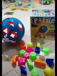 Sorting Puzzle Bentuk Bola Mainan Anak Puzzle Kubus PZ31 | Mainan Edukatif Anak Puzzle Bulat Edukasi Warna Bentuk Konsentrasi | Mainan Bongkat Pasang Bola Pintar Shape Sorter Warna Warni | Mainan Melatih Otak Dan Perkembangan Anak