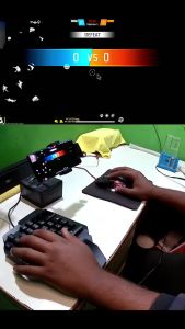 Gaming Converter/Wired Gaming Keypad Ergonomic One-handed Keyboard With LED Backlit Membrane