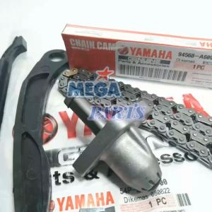 PAKET karet lidah tensioner keteng yamaha Mio J soul gt xride fino fi 54P RANTAI TONJOKAN STELAN MIO