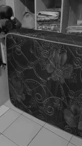 Sarung Kasur Busa Ressleting Sprei Aesthetic Motif Bunga Dewasa Bahan Polyester