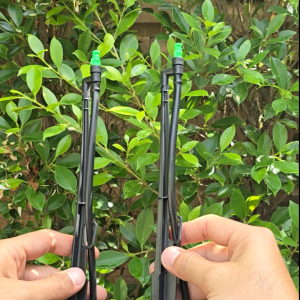 หัวฉีดสเปรย์น้ำพร้อมขาปัก+สายไมโคร เเบบมีวาล์วเเละไม่มีวาล์ว รดน้ำ ประหยัดแรง คนเดียวก็รดสวนได้ทั้งวัน