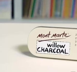 Mont Marte Charcoal - Willow Charcoal 12pc/Willow Charcoal in Tin Signature 10pc