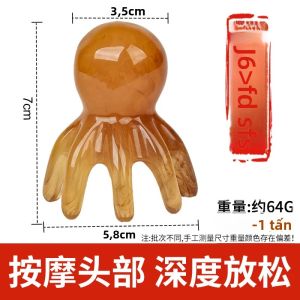 Lược Massage Da Đầu Bằng Nhựa Hình Bạch Tuộc Dễ Thương Chăm Sóc Tóc Kiểu Hàn Quốc Di Động Chống Rụng Tóc Giảm Stress Dùng Cho Nhà Và Du Lịch