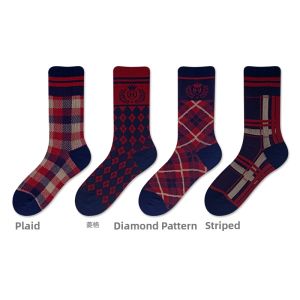 UPMORN | Colorful Retro Ethnic Mid-Calf Socks for Boots and Shoes