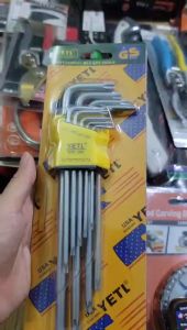 BỘ LỤC GIÁC ĐẦU HOA THỊ ĐẦU BI 9 CÂY YETY