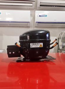 KOMPRESOR 1/5 PK JIAXIPERA T114YS KULKAS 2 PINTU/ BOX FRESER/SHOWCASE JUMBO REFRIGERANT R600A ORIGINAL KOMPLIT PTC OVERLOAD.