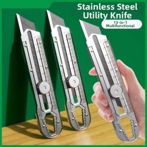Multipurpose Heavy Duty Stainless Steel Utility Knife