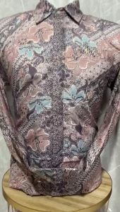 Couple Batik Rok Lilit Dan Kemeja Lengan Panjang Sangat Cocok Untuk Acara Kondangan Pesta Wisuda Seragaman Keluarga