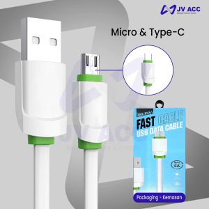 NVN-JKXPV51 KABEL DATA CHARGER FAST CHARGING 6A MICRO USB / TYPE C