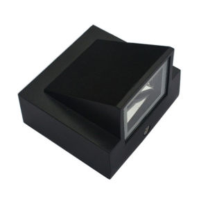 IP65 Waterproof 5W 10W indoor outdoor Led Wall Lamp modern Aluminum Surface Mounted Cube Led Garden Porch Light AC110V/220V